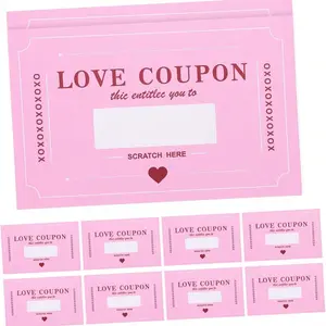 20pcs Scratch-Off Game Cards for Boys and Girls, Valentine's Day Scratch Card, Fun Birthday Celebration, Family Party Prizes