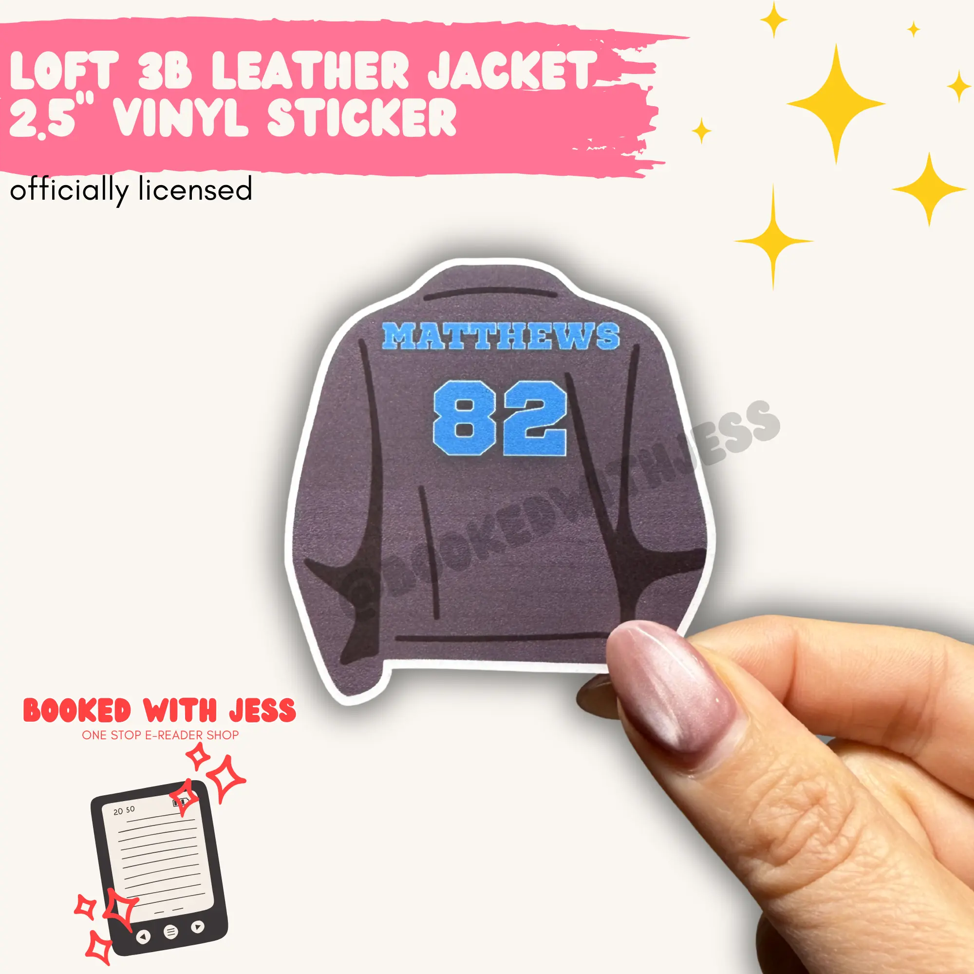 Loft 3B Jean Jacket Vinyl Sticker