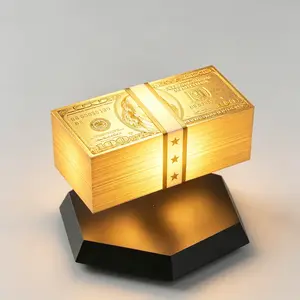 Magnetic Levitating Lamp Ornaments - 3D Printed,  Token Drop Light, A Classic Gaming Decor, Perfect for Room and Desk Decoration, Game Rooms, Bedrooms, and the Perfect Gift summerwins