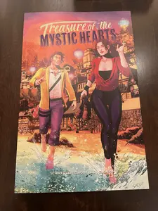 Treasure of the Mystic Hears Graphic Novel Variant