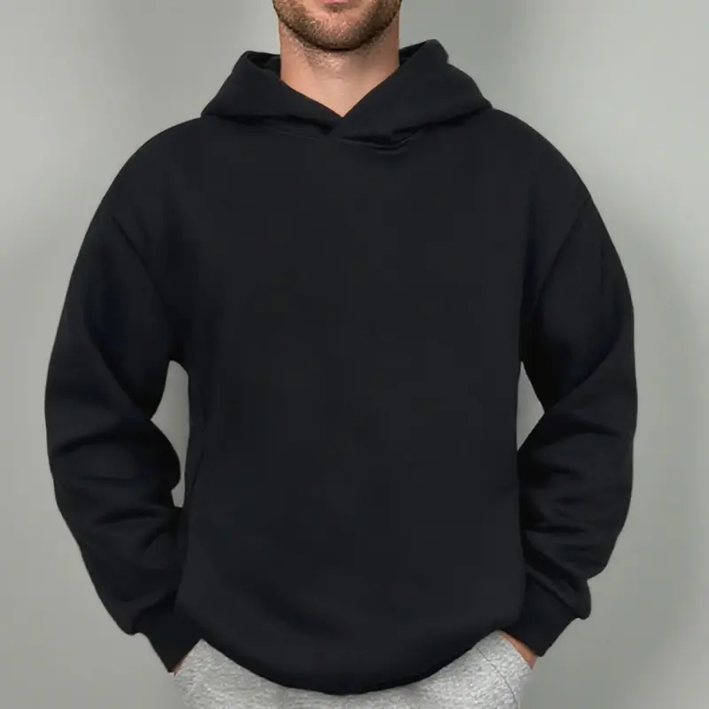 COOFANDY Men's Hooded Lightweight Casual Knitted Sweatshirt - Versatile for Outdoor Use, Pairable with Birthday Outfits, Jeans, Pants, Coats, Sweatshirts, Menswear, Tops, Ribbed, Soft, Party, Sweater, Knitting, Plain, Pullover, Stylish, Classic, Fabric, C