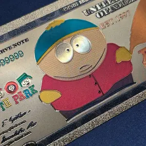 Collectible Cartman Gold Foil Novelty Print