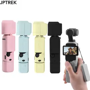 JPTREK Silicone Case for DJI Pocket 3, Scratch-Resistant Camera Gimbal Protective Case, Camera Accessory