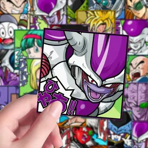 54 Anime Character Stickers for Phone Cases, Laptop, Luggage, Fridge Decoration, Cute Cartoon Decals, Trendy Accessory Set