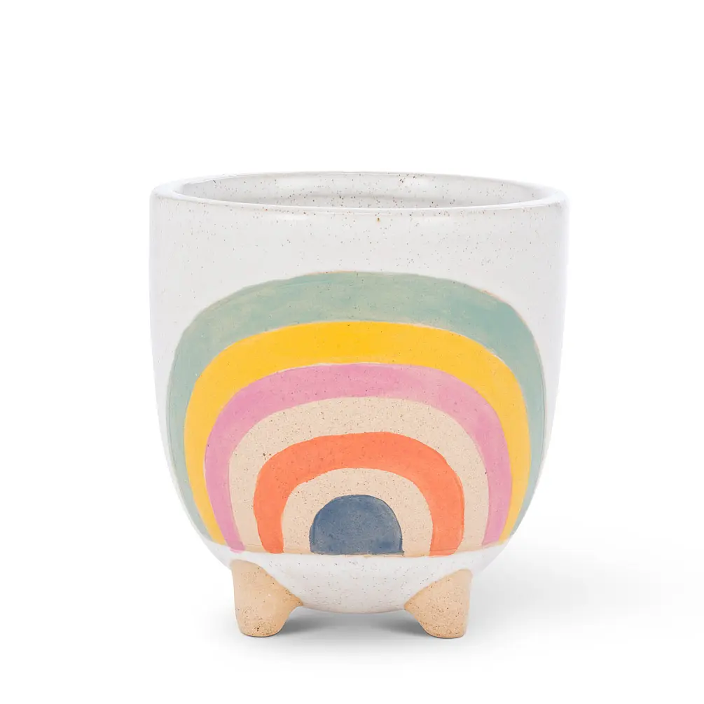 Rainbow Footed Planter