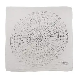 Faded Arrow Happy Cloud Luxury Blanket