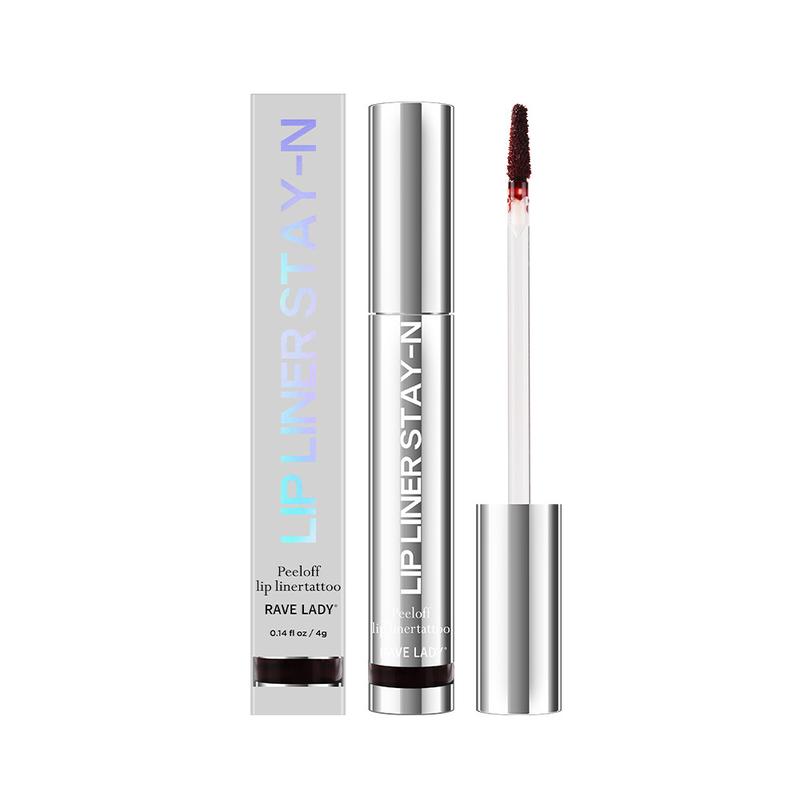 RAVE LADY Peel-Off Lip Liner Stain All-Day Wear Long-Lasting Formula ...