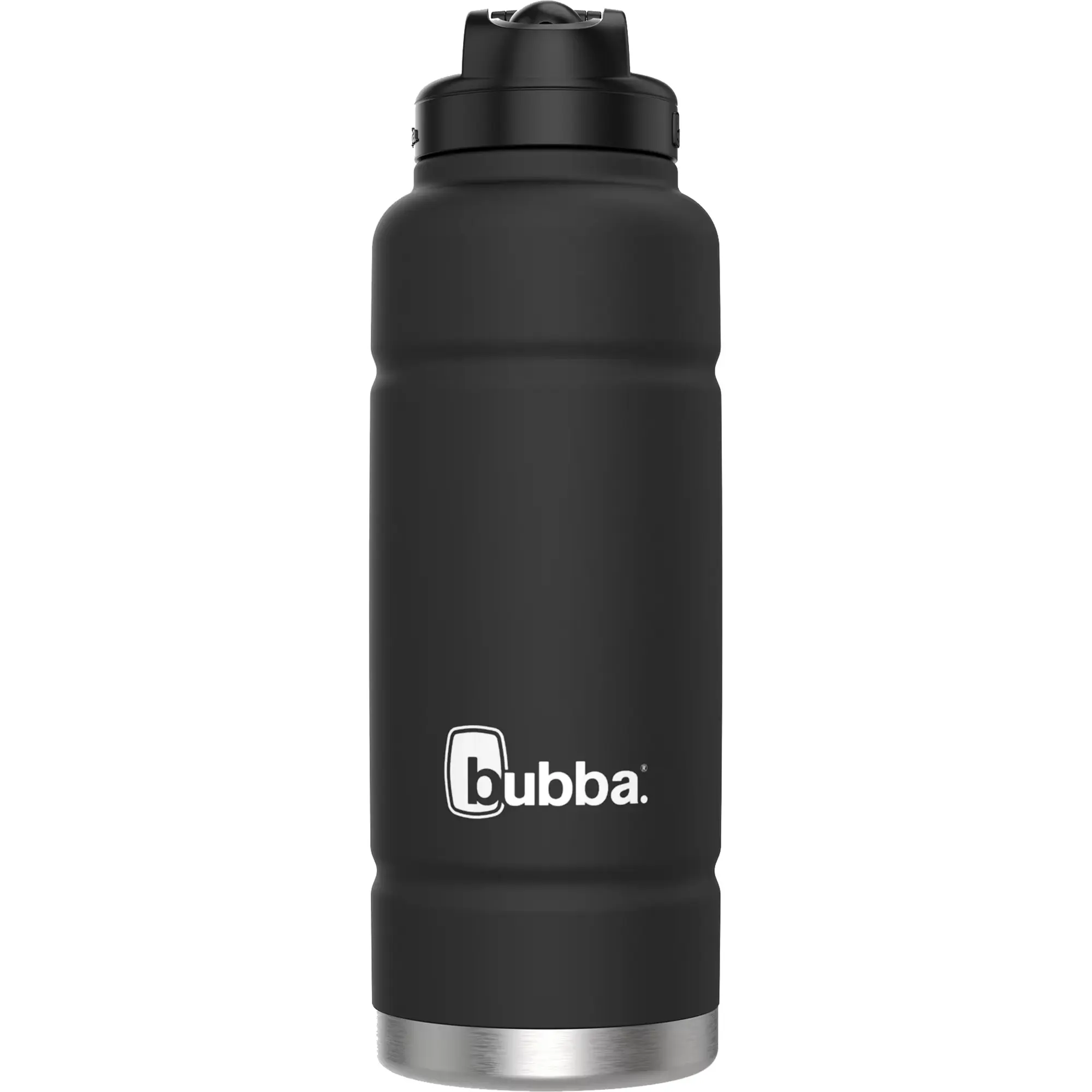 Bubba 40 oz. Trailblazer Wide Mouth Leakproof Vacuum Insulated Stainless Steel Water Bottle Flask with Lid, Licorice