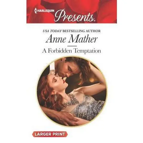 USED Book - A Forbidden Temptation (Harlequin Presents) by Anne Mather (Unknown) - english