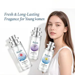 Women's Eau de Cologne, a long-lasting, light fragrance available in lavender, coconut, and ylang-ylang. Each fragrance comes in a compact, portable bottle, making it a must-have for travel. It makes the perfect gift for birthdays, parties, and holidays.