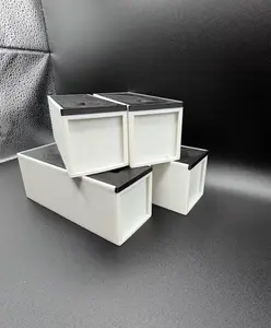 2x2 Flip coin boxes "White & Black" 2x2 Flip coin boxes "White & Black"