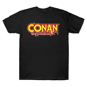 Oversized Conan The Adventurer Graphic T-Shirt Streetwear Holiday Wear y2k cotton fashion Streetwear Lover Gift Top Trending