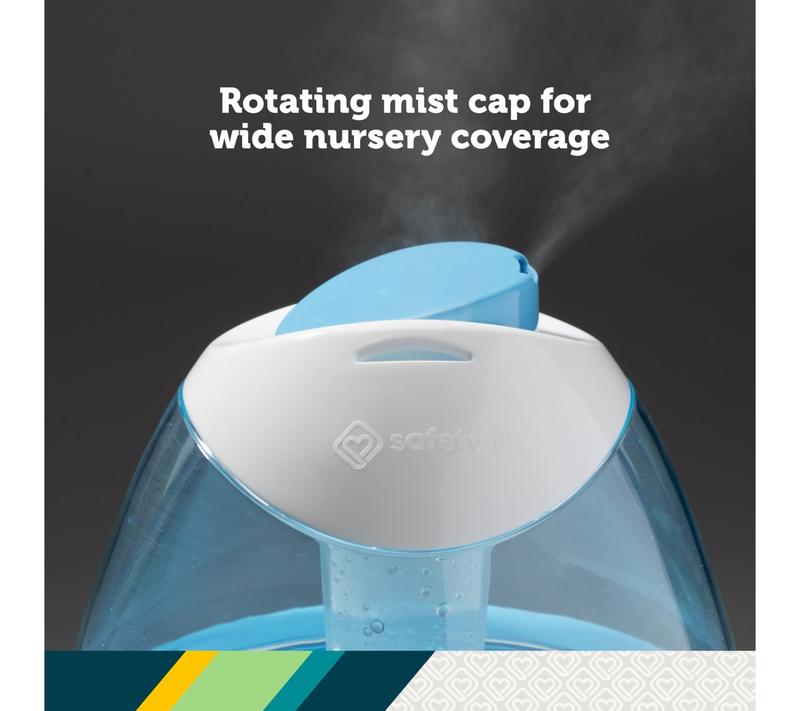 Safety 1st Filter Free Cool Mist Humidifier - Blue