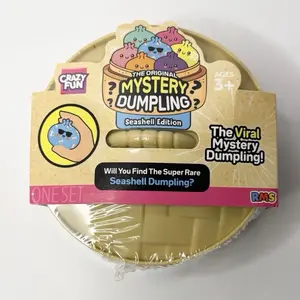 DUMPLING Squishy Bun Viral SEASHELL EDITION Sealed brand new