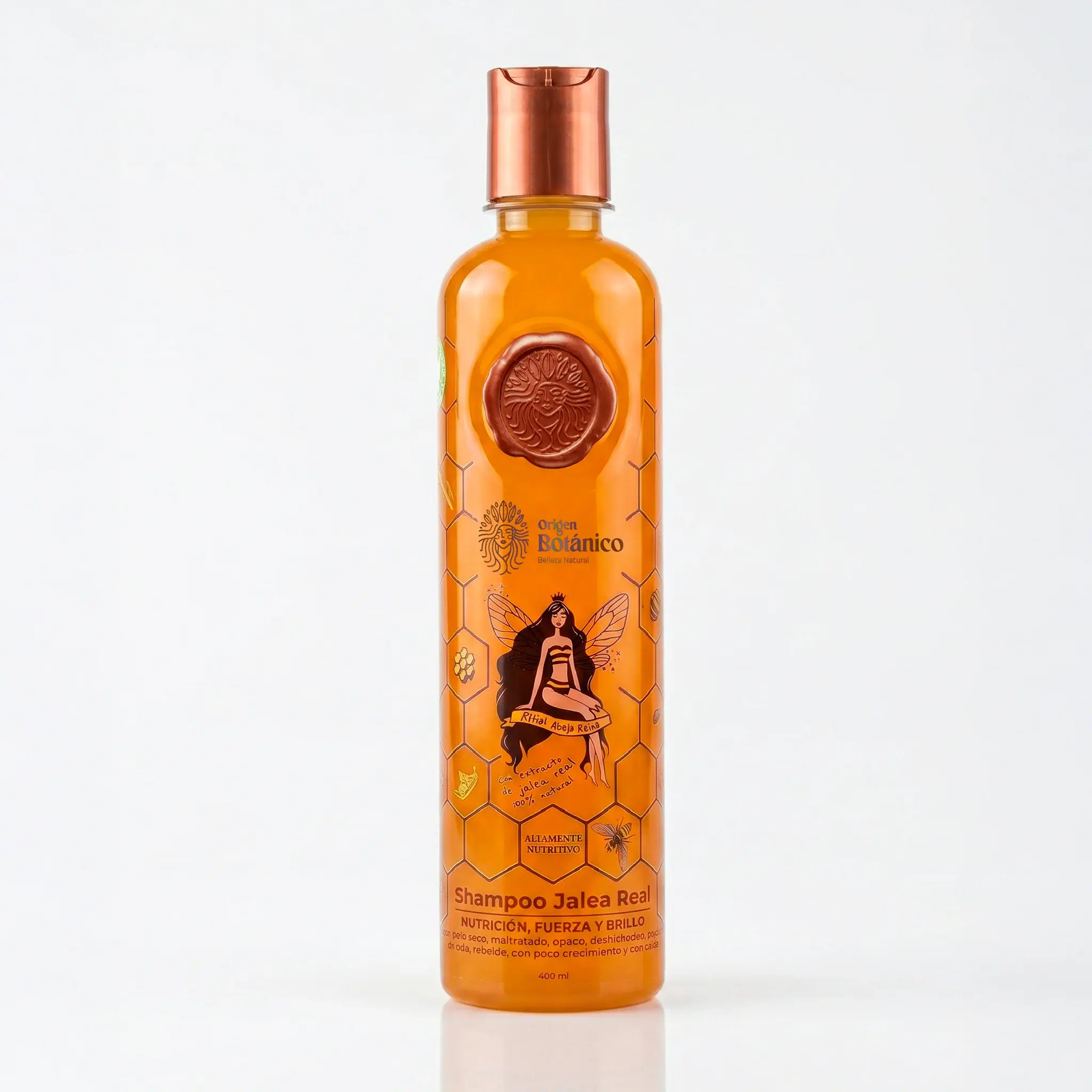 Royal Jelly Shampoo – Sulfate Free, Strengthens Hair Growth, Reduces Frizz & Adds Shine