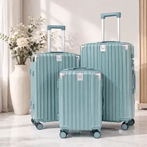 【GMZGZN】Spring glow up Luggage 3 Piece Sets, hardshell travel luggage PC+ABS Durable Suitcase with Silent universal wheels, TSA Lock Travel Luggage for Men and Women 20/24/28 Inch