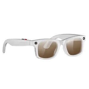2026 AI Smart Glasses with 5MP Camera, Photo Video Recording, AI Translation, Wireless Call & Music, Touch Control, Interchangeable Lenses, Unisex Fashion, AI Object Recognition, Camera Smart Glasses