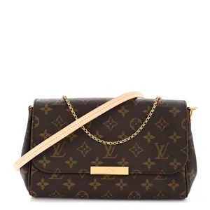 Pre-owned Louis Vuitton canvas Crossbody Bags Monogram Favorite MM BF00169