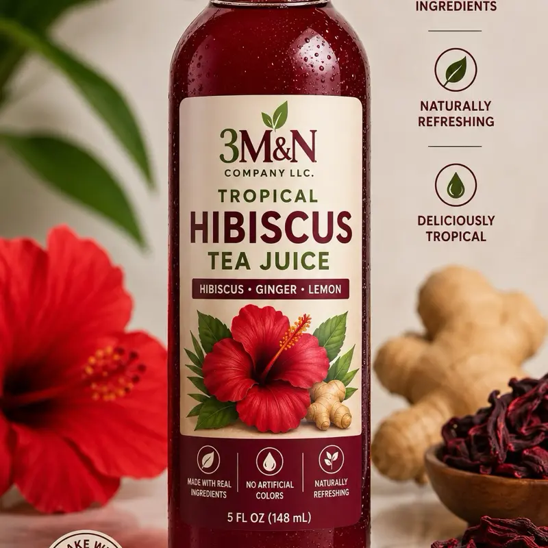 3M&N hibiscus tea juice herbal blend