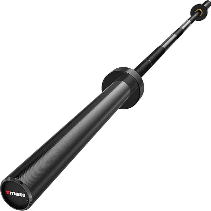 7ft Barbell 45lb, Black