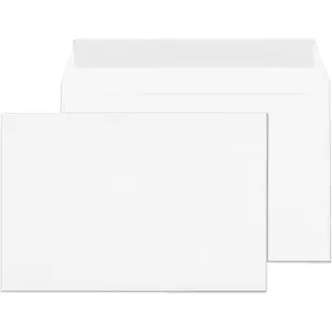 50 Pack 6x9 Open-Side Booklet Envelopes 28lb Heavy Duty White Plain Gummed Seal Mailing Envelopes for Business Catalogs Booklets