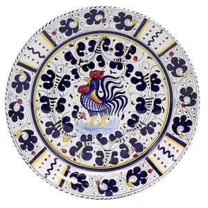 ORVIETO BLUE ROOSTER: Charger Buffet Platter