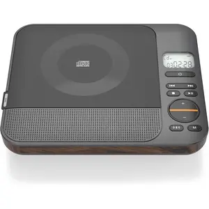 CD Player Portable with Speakers Blutooth Retro CD Player for  Desktop Personal USB  Stereo Rechargeable Player with LCD Display,CD Record Player with Remote for Festival  CD-2