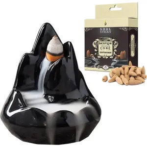 Summit Backflow Burner with Egyptian Musk Backflow Cones Set