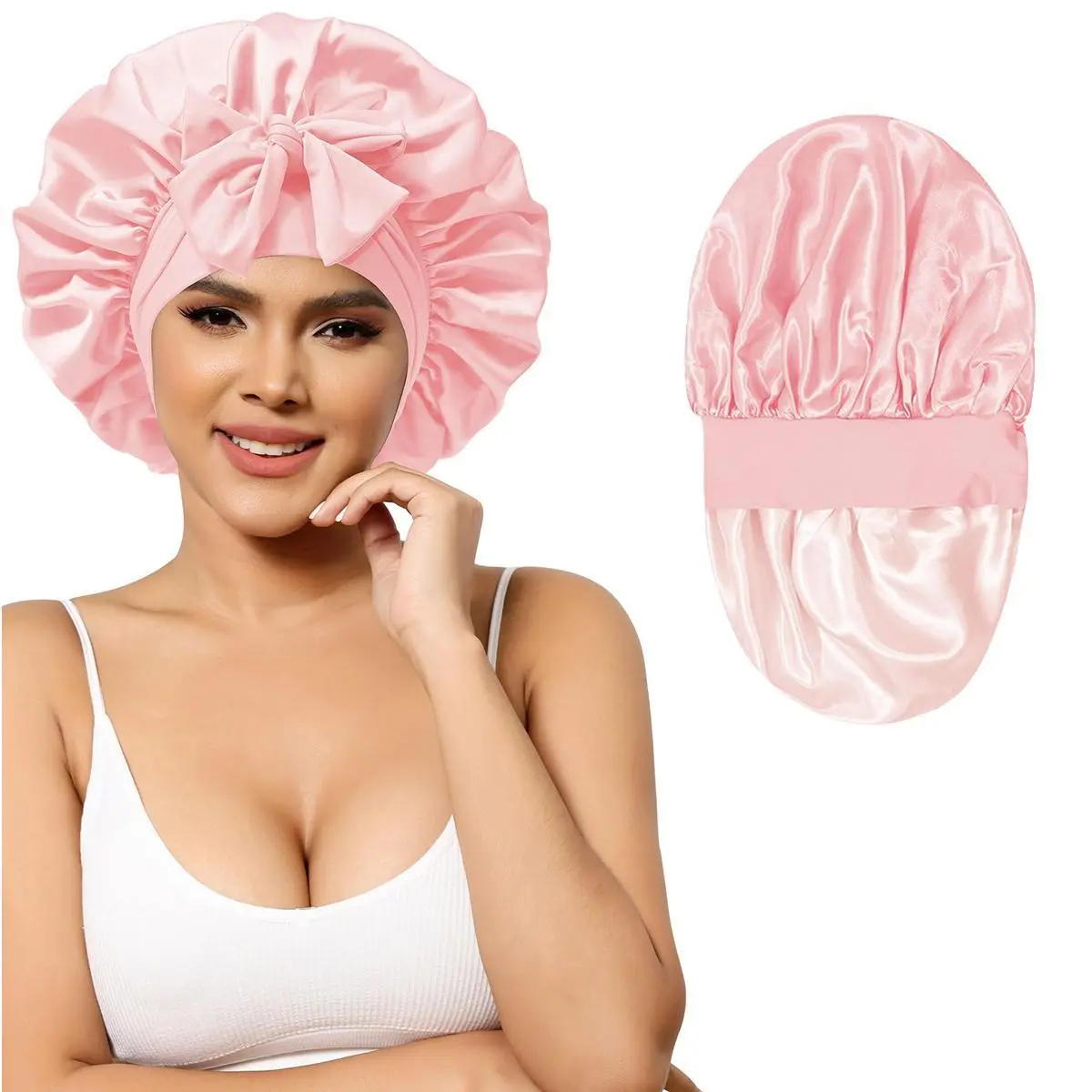 Light pink+Apricot pink