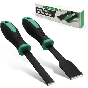 2 count Carbide Scraper Set(1-1/4 inch & 5/8 inch),Super Gasket Scraper with Durable Tungsten Tip for Remove Gaskets, Carbon and  from Varied Surfaces