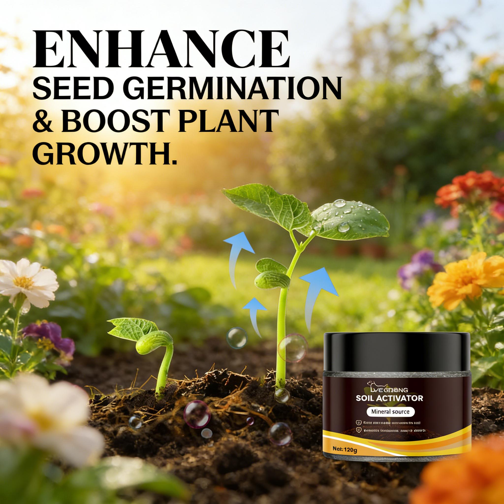 Yegbong soil activator, horticultural nutrient soil, mineral source, loose soil, prevention of compaction, promotion of rooting, flower fertilizer