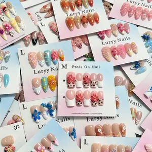 10 pairs of nail art set| Includes rhinestones, hearts, and patterns in nude, pink, and mixed colors| Suitable for any occasion, reusable, easy to apply and long-lasting| Includes jelly glue and nail files, perfect choice for Valentine's Day parties