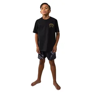 Venum Wolf Atak Youth T-Shirt - Black/Grey