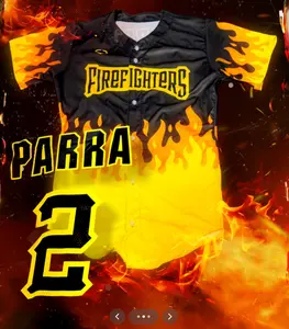 YOUTH CUSTOM Tailgaters Ev0Shield Baseball Jersey - black