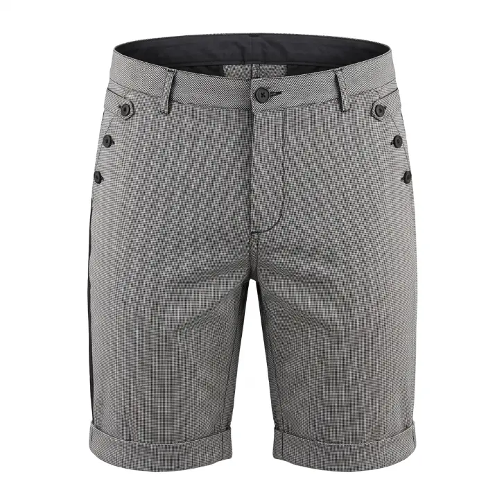 Five Four Houndstooth Tailored Bermuda Shorts
