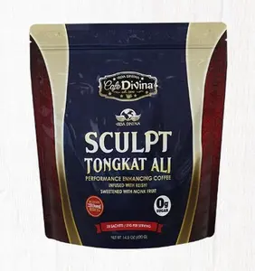 Sculpt Tongkat Ali – Daily Energy & Wellness Drink | Herbal Coffee Sachets (20 Pack)