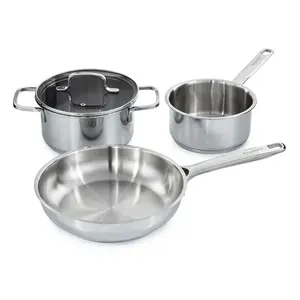 BergHOFF Helix 5pc 18/10 Stainless Steel Cookware Set