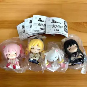 Anime Action Figure Puella Magi Madoka Magica‌ Kaname Madoka Akemi Homura Tomoe Mami Blind Box Toy Shoulder To Shoulder Kid Gift