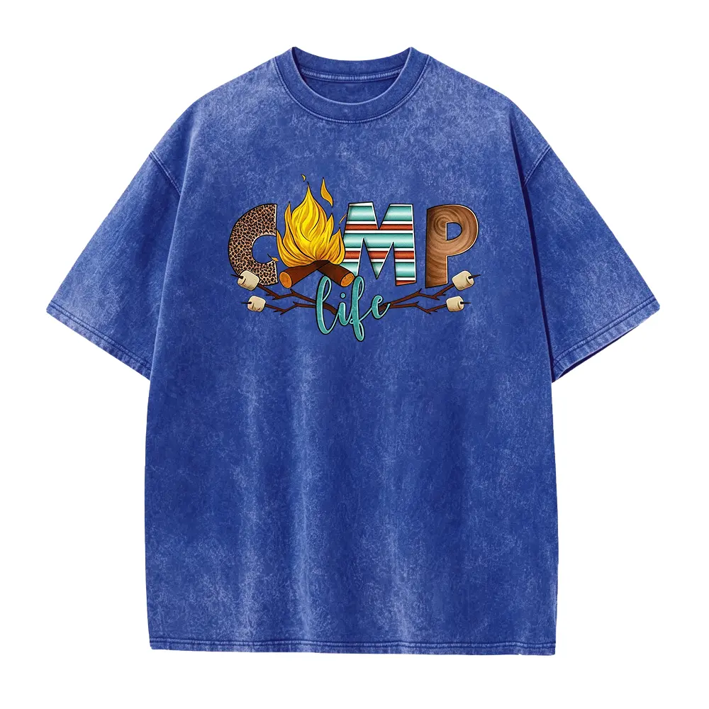 Camp Life Shirt, Happy Camping Shirt, Camping Fire Shirt, Camper Shirt, Nature Lover Shirt, Hiking Gifts, Glamping Shirt, RV Camping Gifts