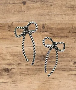 Western Corded Wire Ribbon Earring
