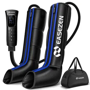 KNQZE Air Compression Recovery System, Foot and Full Leg Recovery Boots with Dynamic Pressure for Fast Therapy, Professional Device for Circulation and Pain Relief