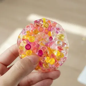 Colorful Stress Relief Squishy Toy, Soft Sensory Ball for Anxiety Relief, Perfect Gift for Birthdays, Christmas, Halloween, Thanksgiving, Parties