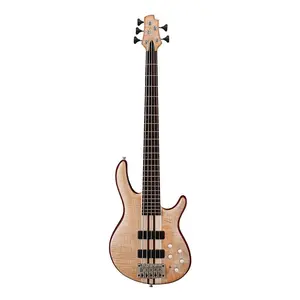 Cort Artisan A5 Plus FMMH 5-String Bass Guitar (Open Pore Natural) *USA Small Business*