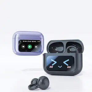 CHENRUIDA M100 Multi-Function Display Bluetooth Headphones, Waterproof and Sweat-Resistant Sports Headphones, Stereo Headphones with Microphone, Ideal for Work, Exercise, Study, and Voice Calls