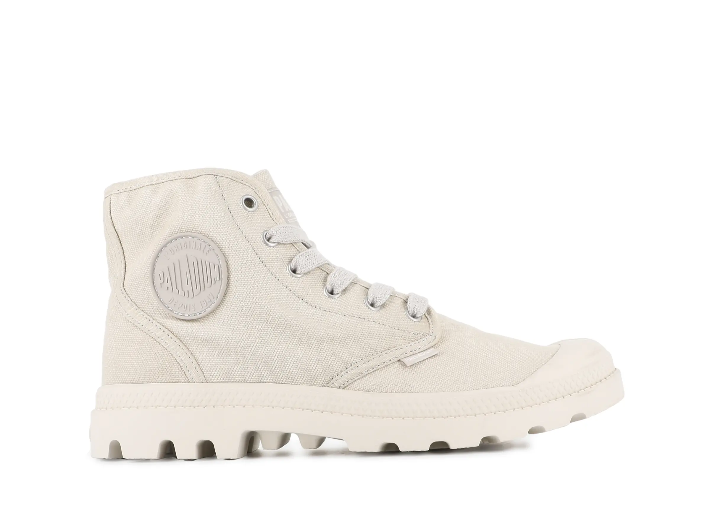 Pampa Hi - Natural Grey, Canvas Boot for Men