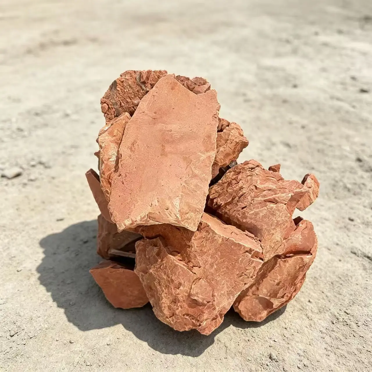 Natural Nalati Red Kaolin Clay Chunks, Food & Cosmetic Grade 7Oz (200g)