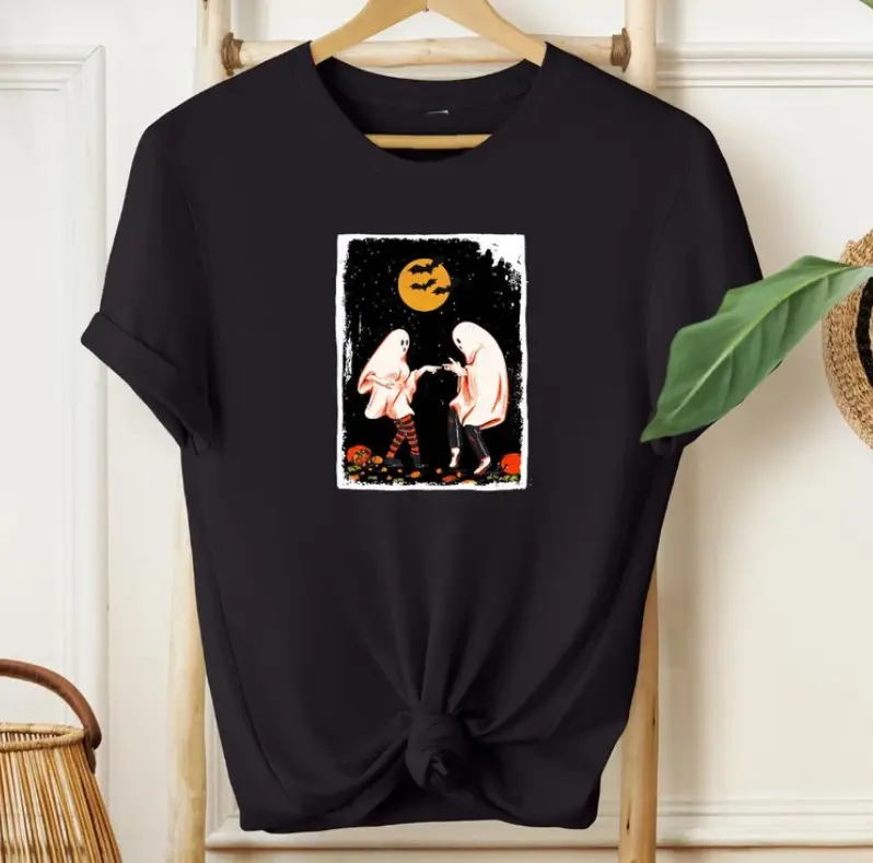 Halloween Couple Shirts, Halloween Matching Shirts, Halloween Ghost Shirt, Cute Couples Halloween, Halloween Shirt