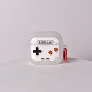 Creative Cartoon Game Handle AirPods Case, Compatible with AirPods Pro3 Earbuds, Wireless Bluetooth-compatible Earphone Shell, Anti-Collision, Shockproof Protection