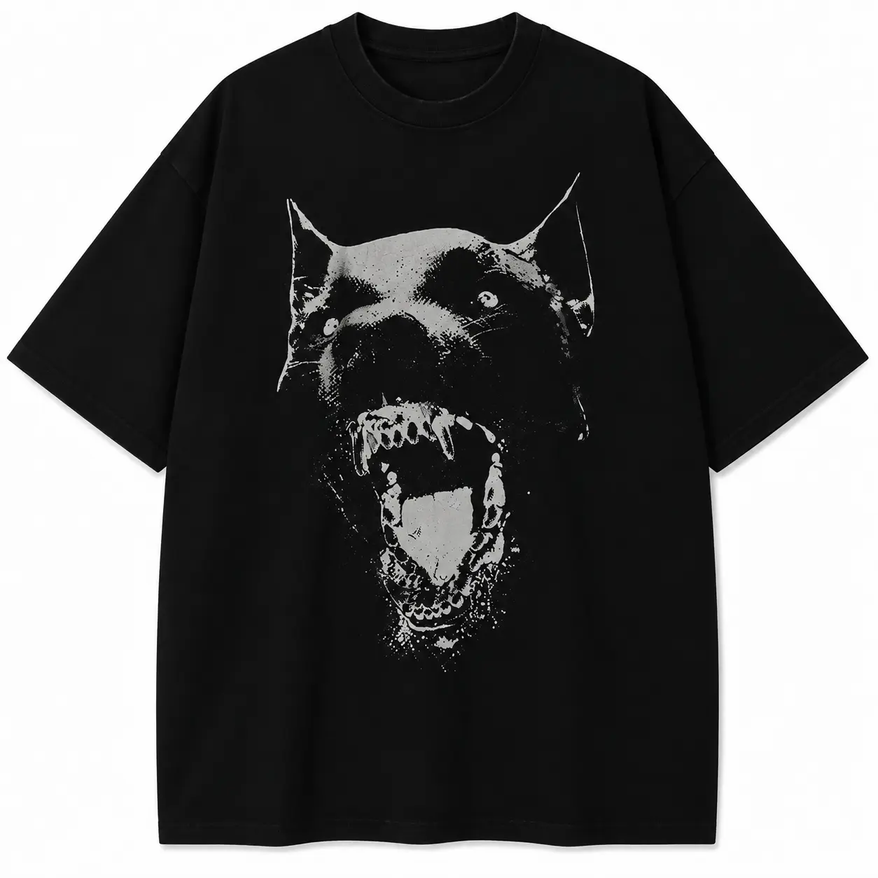 Men's Graphic Tees Shirt Unisex, Short Sleeve Cotton Vintage Oversized Shirts Loose Streetwear Casual Tee Top