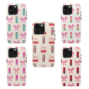 Alani Cherry Twist, Pink Slush, Cherry Slush, Watermelon, strawberry Sunrise, Pink Bow Tough Phone case